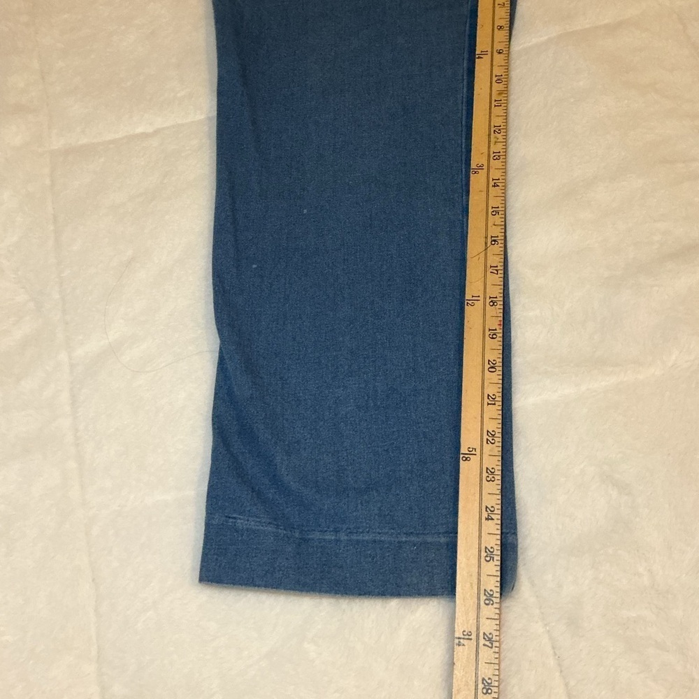 Karen Scot Casual Blue Denim pull on  Pants - Picture 3 of 10